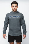 SF Sharks Waffle Hoodie | Tackle Twill