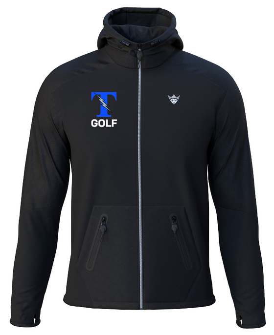 Tartan Golf Podium Full-Zip Hybrid Jacket | Embroidered