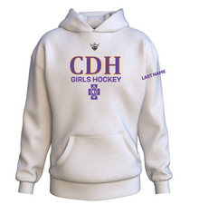  CDH Girls Hockey - Relaxed Hoodies | Embroidery (PROVIDE LAST NAME)