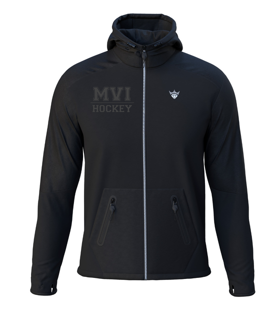 MVI GIRLS HOCKEY Full-Zip Hybrid Jacket | Embroidered
