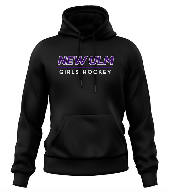 New Ulm Girls Hockey -  Cloud Hoodie | Embroidered
