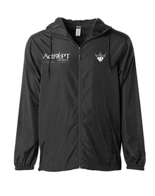  ACTIVEPT Full-Zip Lightweight Windbreaker Jacket | Embroidered