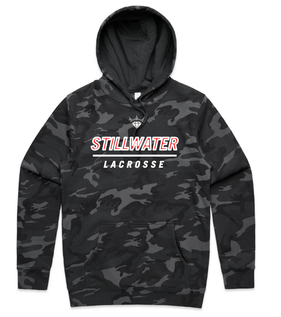 STILLWATER LAX FAN GEAR Special Edition Camo Boxed Jewelry Hoodie | Embroidered