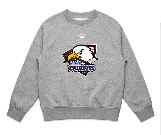 PATRIOTS Youth Relaxed Crew  | Printed