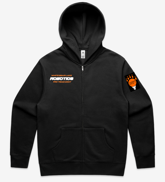 WBL ROBOTICS Relaxed Full Zip Hoodies