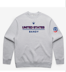  USA BANDY Relaxed Crew | Embroidered