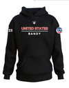 USA BANDY Relaxed Hoodie | Embroidered