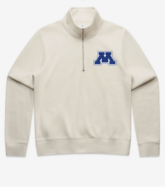 MINNETONKA Women's Half Zip Crew | Embroidered