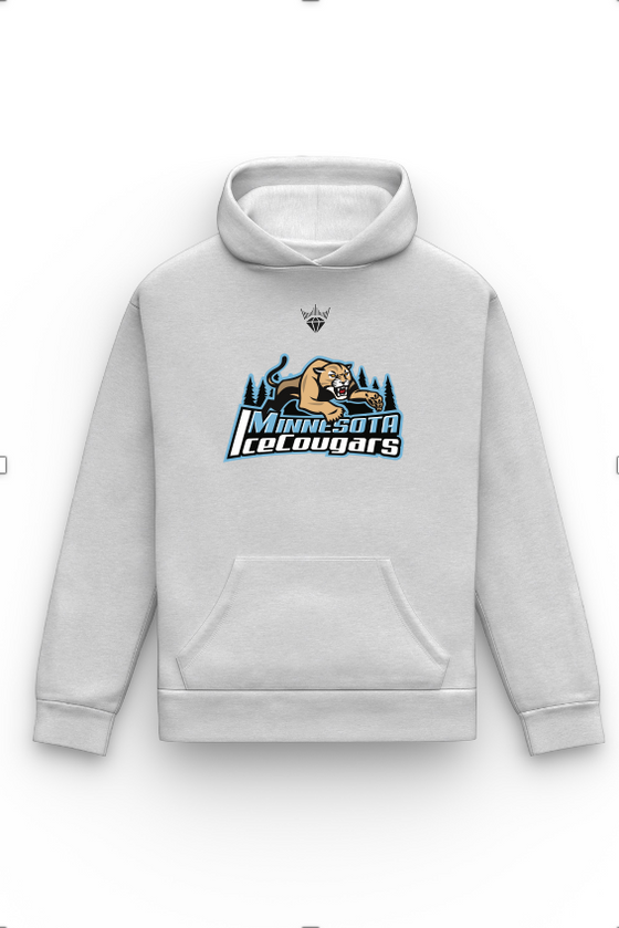 ICE COUGAR Relaxed Hoodies