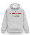ALEXANDRIA GYMNASTICS Relaxed Oversized Hoodies | Embroidered