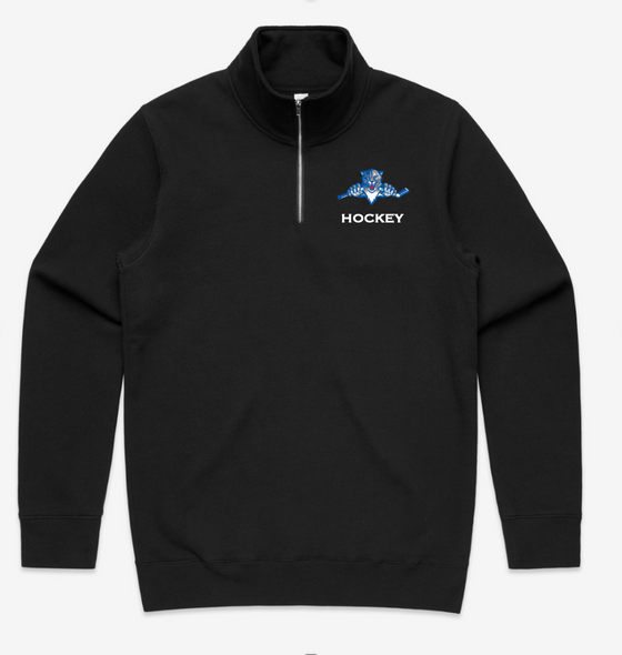 EAGAN GIRLS HOCKEY Men's Half Zip Crew | Embroidered