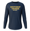 WINTHROP GIRLS HOCKEY FAN GEAR Legacy Performance Long Sleeve