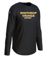 WINTHROP GIRLS HOCKEY FAN GEAR Legacy Performance Long Sleeve