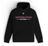 Northern Attack Volleyball Relaxed Hoodies | Embroidered