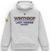 WINTHROP GIRLS HOCKEY FAN GEAR Relaxed Hoodies | Embroidered