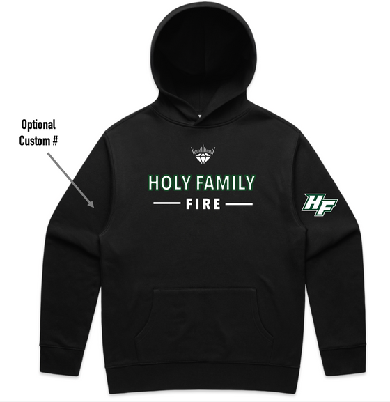 HOLY FAMILY Unisex Relaxed Hoodie | Embroidered
